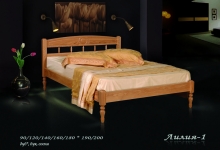 кровать из дуба "Лилия - 1 спинка"