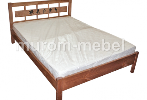 Кровать Сакура с орнаментом